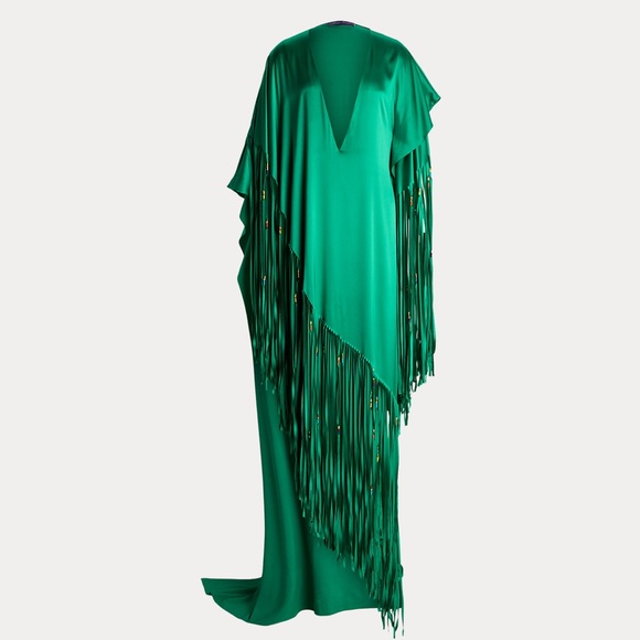 Ralph Lauren Collection Clarisa Stretch Charmeuse Evening Dress